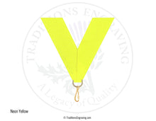 Load image into Gallery viewer, Neon yellow ribbon.