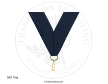 Load image into Gallery viewer, Solid navy ribbon.