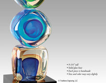 Load image into Gallery viewer, Close-up of stacked blocks award