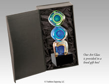 Load image into Gallery viewer, Stacked blocks award in presentation box