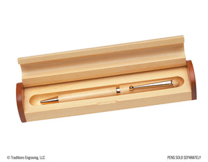 Wooden Pen Case - Barrel