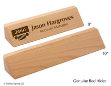 Load image into Gallery viewer, Desk Wedge - Red Alder