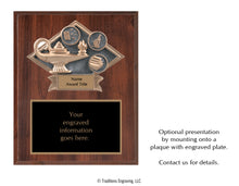 Load image into Gallery viewer, Optional plaque display