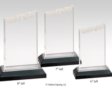 Load image into Gallery viewer, Silver Frosty Acrylic Awards