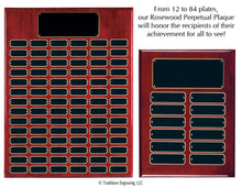 Load image into Gallery viewer, Perpetual Plaque - Rosewood