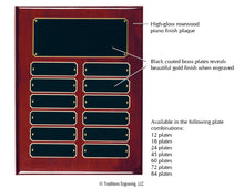 Load image into Gallery viewer, Perpetual Plaque - Rosewood