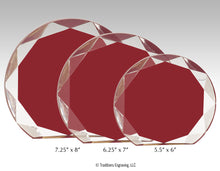 Load image into Gallery viewer, Sunburst Collection, red, 3 sizes