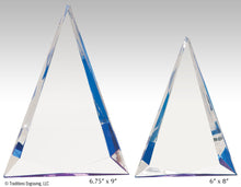 Load image into Gallery viewer, Spearpoint Blue/Clear
