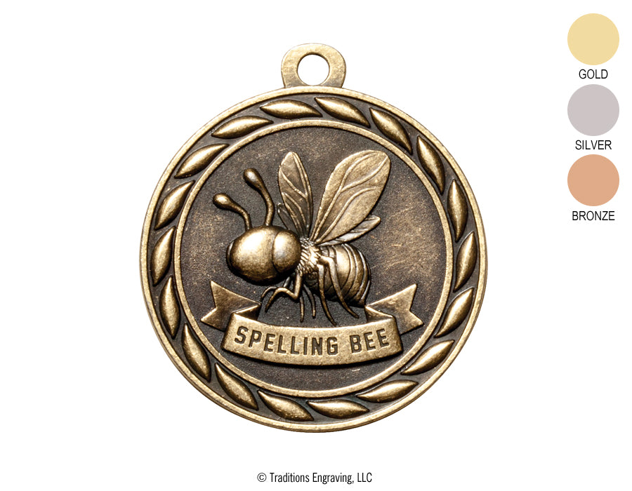 Spelling Bee - Academics Medal – Traditions Engraving