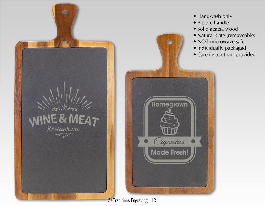 Personalized Fresh Kitchen Paddle Cutting Board