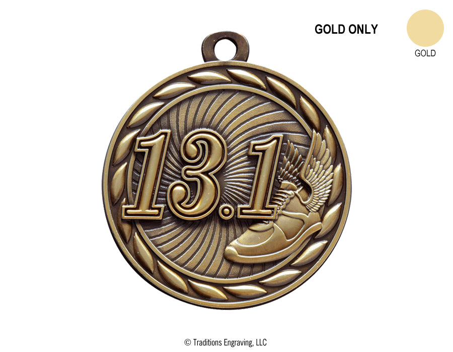 13.1 Half Marathon medal