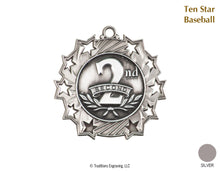 Load image into Gallery viewer, 1st 2nd 3rd Place Medals - Ten Star