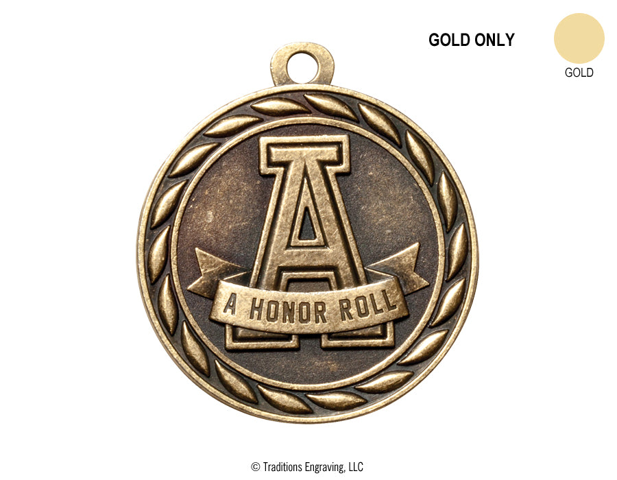 A-Honor Roll Medal