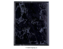 Load image into Gallery viewer, Black Marble Finish Plaque