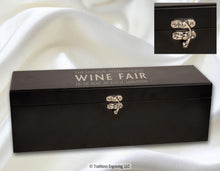 Load image into Gallery viewer, Wine Box - Matte Black
