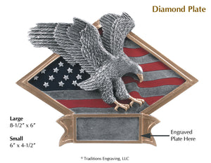 Diamond Plate Eagle