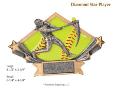Load image into Gallery viewer, Diamond Star Player Softball