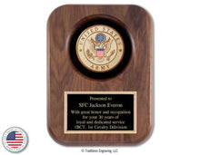 Load image into Gallery viewer, American Military Tribute Plaques