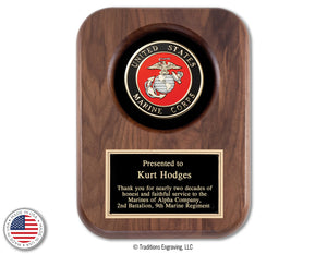 American Military Tribute Plaques