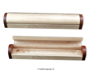 Wooden Pen Case - Barrel