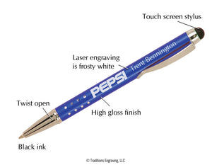 Pens - Aluminum Touchscreen Stylus
