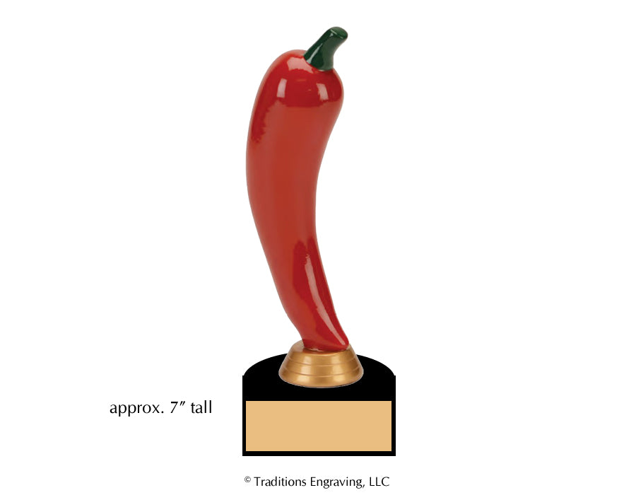 Chili Pepper Trophy – Traditions Engraving