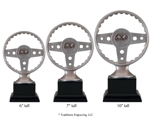 Silver Resin Steering Wheel awards