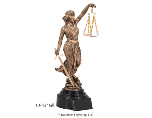 Lady justice award