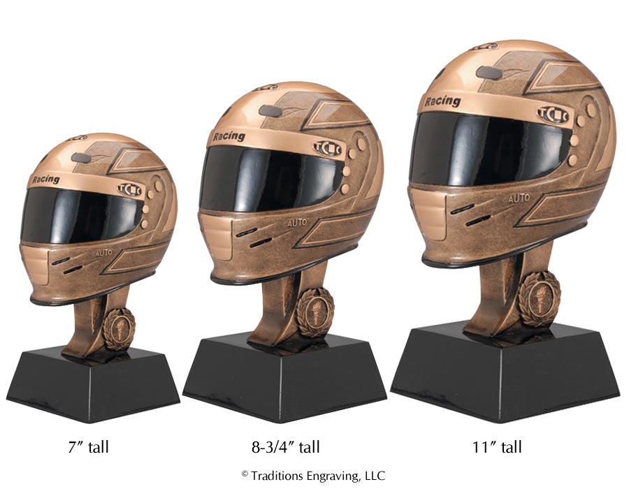 Racing helmet awards