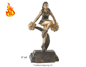 Cheerleader Statue Award