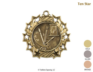 Art Medal - Ten Star