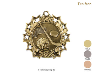 Hockey Medal - Ten Star