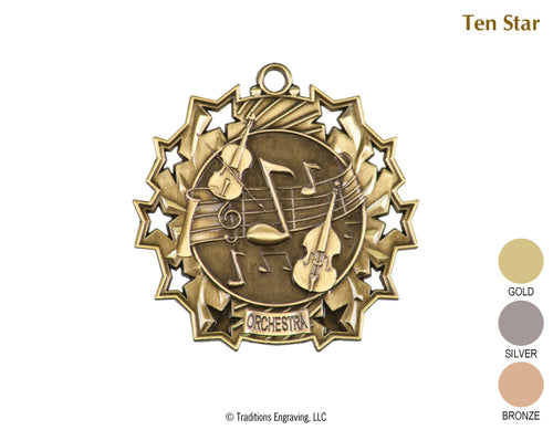 Orchestra Medal - Ten Star