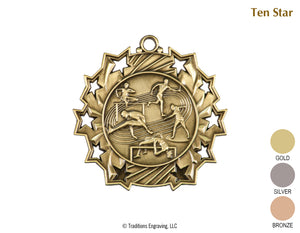 Track and Field Medal - Ten Star