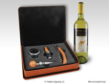 Load image into Gallery viewer, Leatherette Wine Tool Set